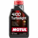 Моторное масло Motul 4100 Turbolight 10W-40 1 л